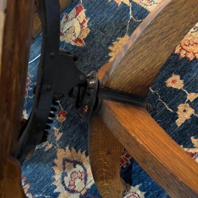 Oak Office Chair