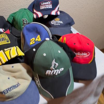 HUGE Hat Lot! Mostly Vintage Sports Hats