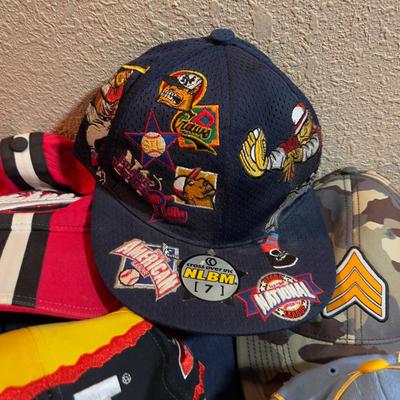 HUGE Hat Lot! Mostly Vintage Sports Hats
