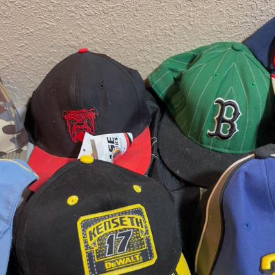 HUGE Hat Lot! Mostly Vintage Sports Hats