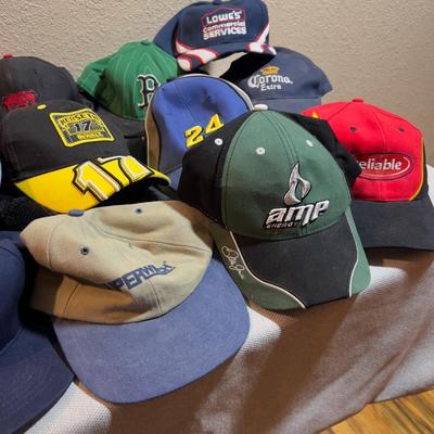 HUGE Hat Lot! Mostly Vintage Sports Hats
