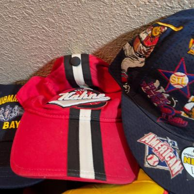 HUGE Hat Lot! Mostly Vintage Sports Hats