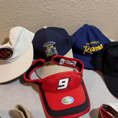 Mostly Visors, plus a few more hats.