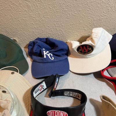 Mostly Visors, plus a few more hats.
