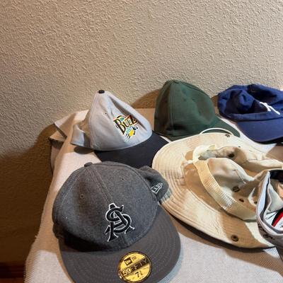 Mostly Visors, plus a few more hats.