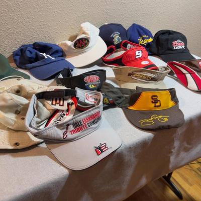 Mostly Visors, plus a few more hats.