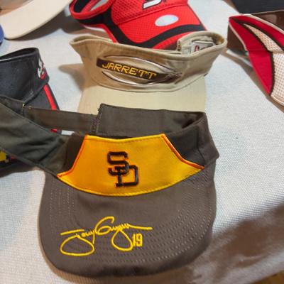 Mostly Visors, plus a few more hats.