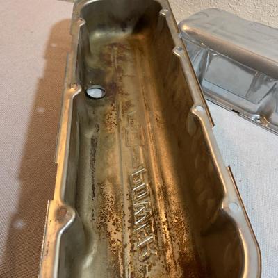 2 Chrome Valve Covers
