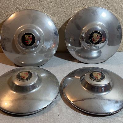 4 Vintage Porche 70's HUB CAPS