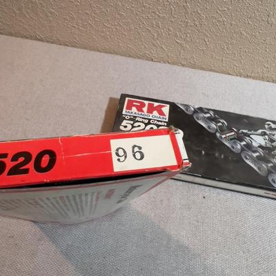 (2) RK 520 Motorcycle High Performance Chains