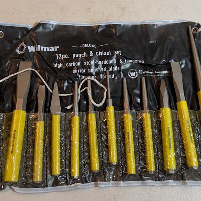 12 Piece Punch and Chisel Set
