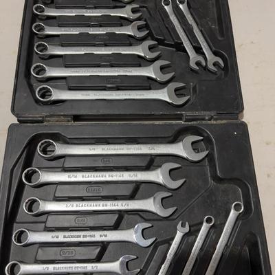 Black Hawk Combination Wrench Set
