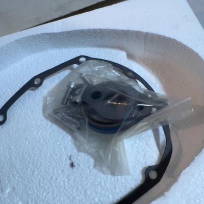 Polished Aluminum Small Block Timing Chain Cover