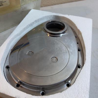 Polished Aluminum Small Block Timing Chain Cover