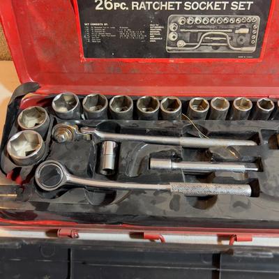 2 Partial Ratchet Socket Set