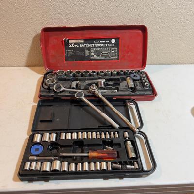 2 Partial Ratchet Socket Set