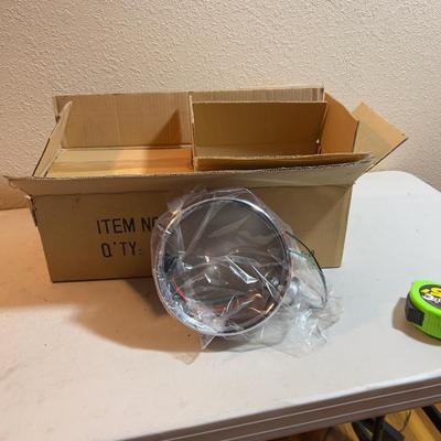 Brand NEW old Stock CHROME Head Lights