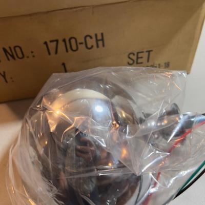 Brand NEW old Stock CHROME Head Lights