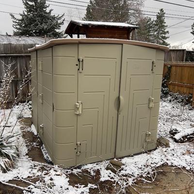 Plastic Tool Shed