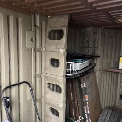 Plastic Tool Shed