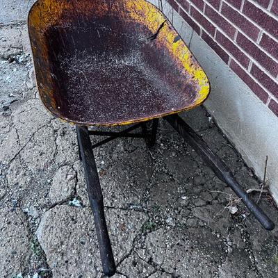 Yellow Wheel Barrow