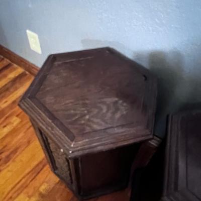 2 Mediterranean Hexagon Side Tables