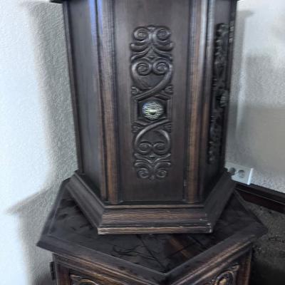 4 Gothic Non-Matching End Tables and a Night Stand BRING HELP TO MOVE OUT!!!!