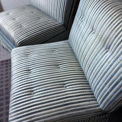 2 Upholstered Lounge Chairs BRING HELP TO MOVE OUT!!!!