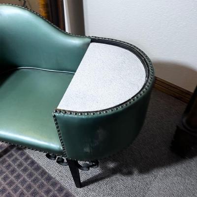 Telephone Bench Naugahyde