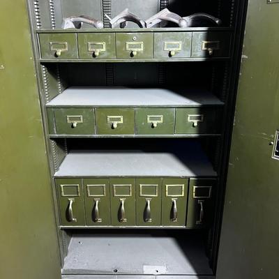 Phoenix Storage Cabinet with Combination Lock OPEN