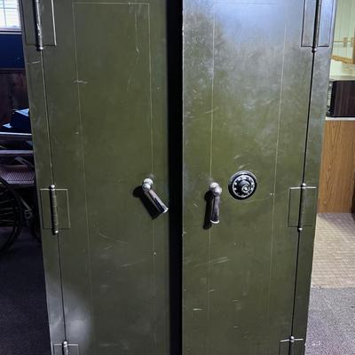 Phoenix Storage Cabinet with Combination Lock OPEN