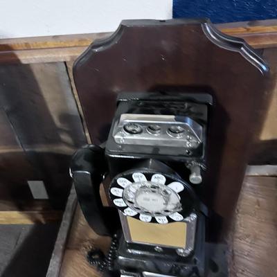 Vintage Antique Pay Phone that’s been rewired to work