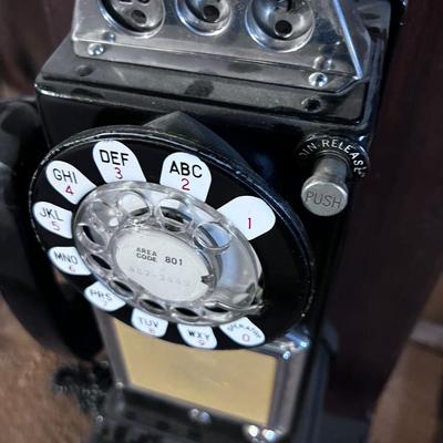 Vintage Antique Pay Phone that’s been rewired to work