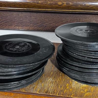 Whole Pile THICK Edison Disks