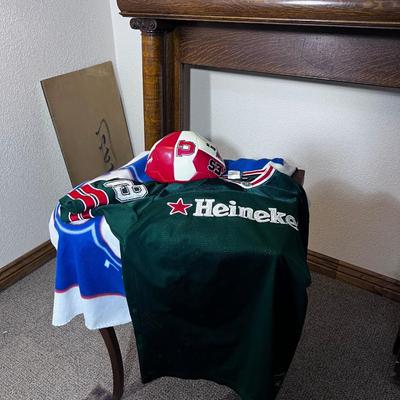 Dodgers Fleece, Heineken Jersey, UofU Soccer Ball
