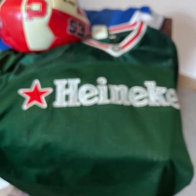 Dodgers Fleece, Heineken Jersey, UofU Soccer Ball