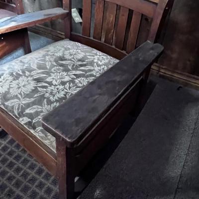 Pair of Antique Arts & Crafts chairs