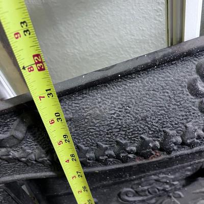 Cast Iron Fire Place Cover/Screen