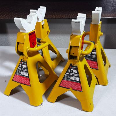 4- Three Ton Jack Stands