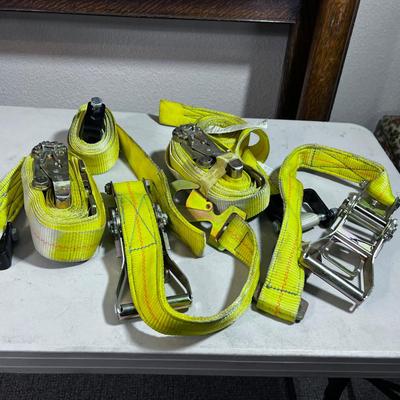 Heavy Duty (3335 lbs.) Ratchet Straps