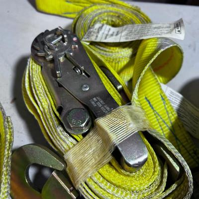 Heavy Duty (3335 lbs.) Ratchet Straps
