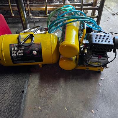 Air Compressor Tank & Air Hose