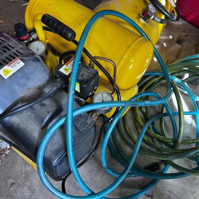 Air Compressor Tank & Air Hose