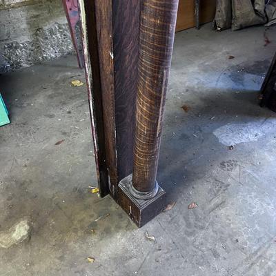 Oak Mantel
