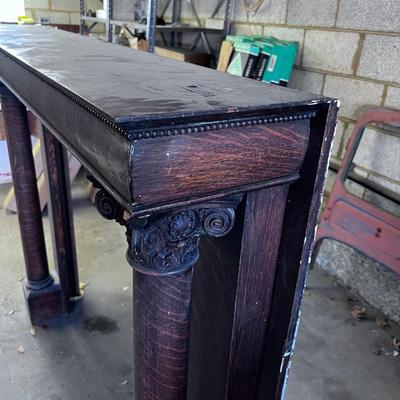 Oak Mantel