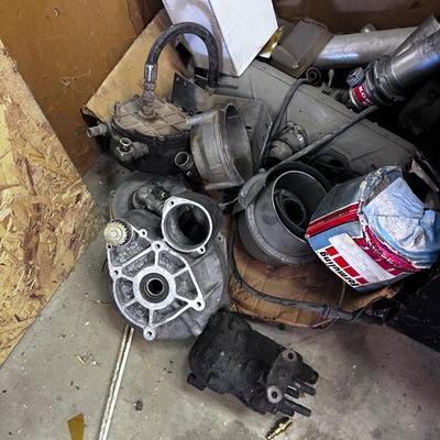 Pile Of Used Car Parts