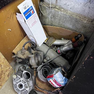 Pile Of Used Car Parts