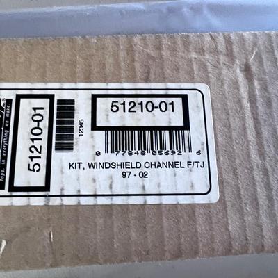 3 Sets of Windshield Channels