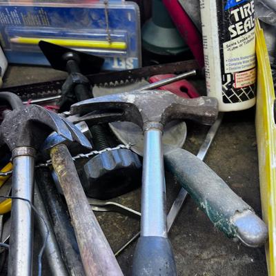 All the Tools on top of the Work Bench