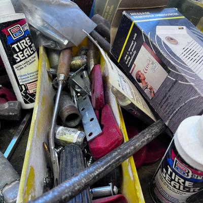 All the Tools on top of the Work Bench